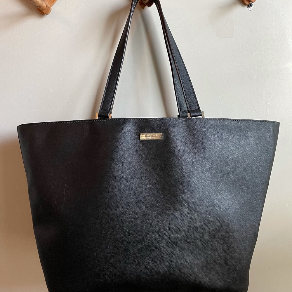 Kate Spade black tote bag